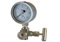 manometro in acciaio inox